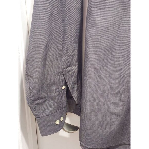 Joseph & Feiss International Men's Dress Shirt Size M Gray - Picture 6 of 15